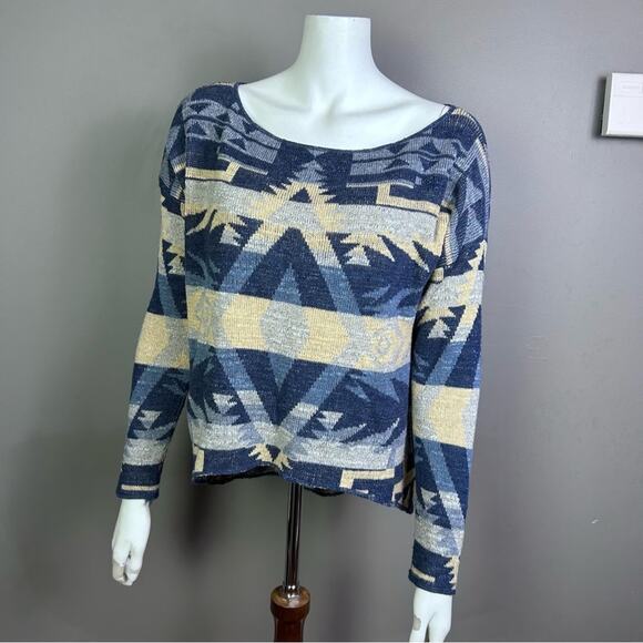 Denim & Supply Ralph Lauren sweater women´s small aztec southwestern boho,All Products : American Fashion Style Bags On Sale